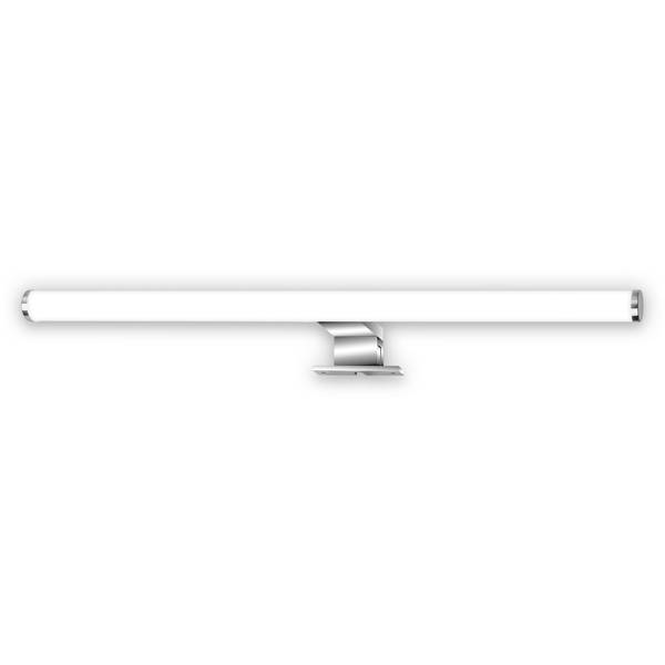 Spiegelleuchte Ondina Silber - ABS - 5 x 10 x 60 cm