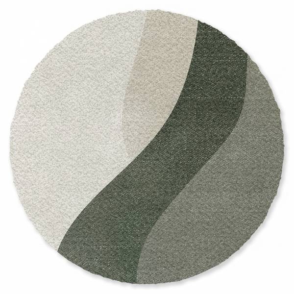 FUßMATTE Linien 90 x 90 cm