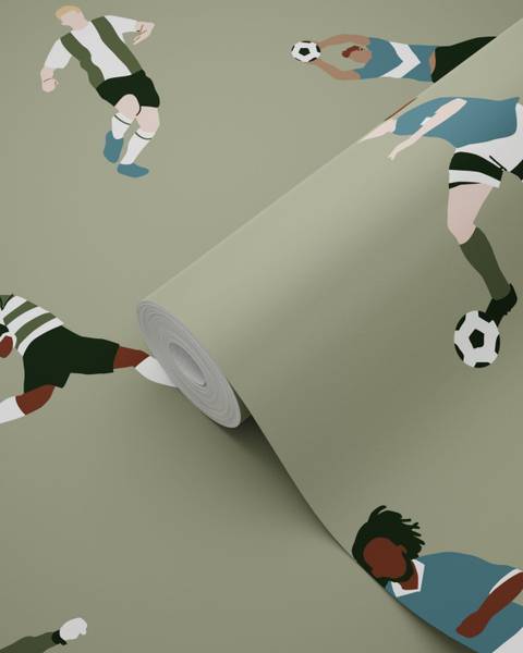 Tapete 131554 Grün - Papier - 50 x 900 x 50 cm