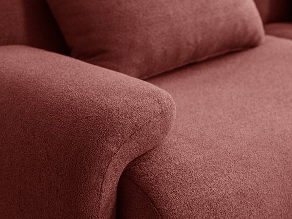 3-Sitzer Sofa TIME Rot
