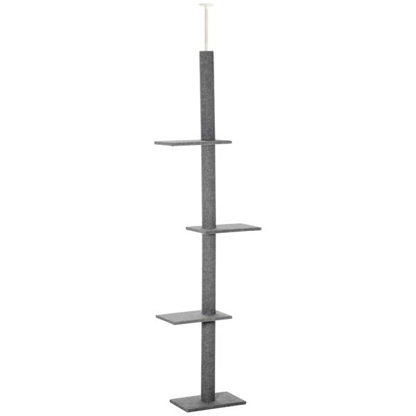 Kratzbaum D30-296V02GY Glas Grau