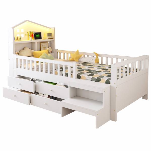 Lit enfant Phoebus Ⅶ Blanc