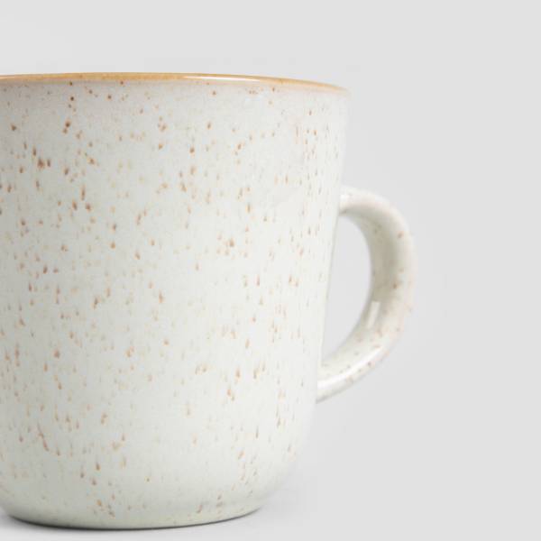 Becher MORITA 6er-Set Beige - Keramik - 10 x 10 x 10 cm