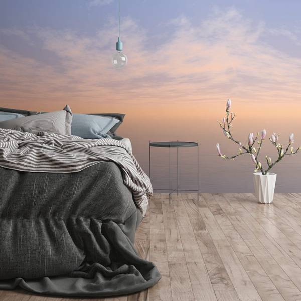 Fototapete 392291-GU Blau - Fleece - 265 x 280 x 1 cm