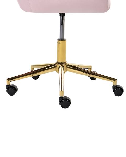 Bürostuhl LELORIA Gold - Pink