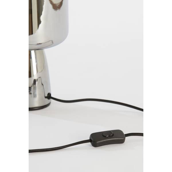 Tischleuchte Lotta Schwarz - Klarglas - 16 x 32 x 16 cm