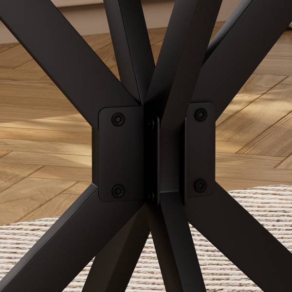 Esstisch Root Braun - Holzwerkstoff - 90 x 78 x 90 cm