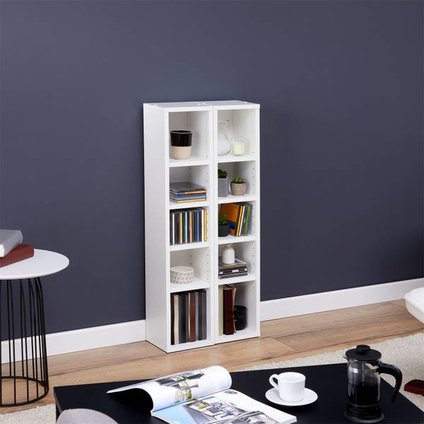CD/DVD- Regal CHART Weiß