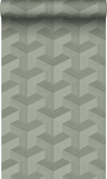 Tapete 348003 Grün - Fleece - 50 x 900 x 900 cm