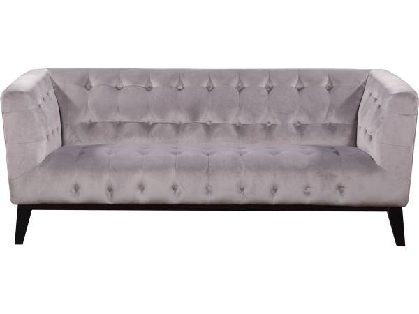 Einzelsofa vanessa Grau - Textil - 82 x 76 x 189 cm