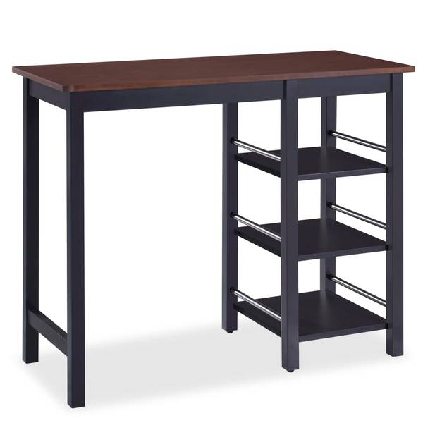 Bar-Set 3er Set XT9647 Schwarz - Holzwerkstoff - 48 x 91 x 108 cm