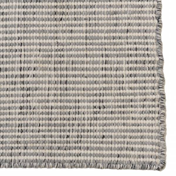 Teppich QUENTIN Weiß - Textil - 160 x 230 cm