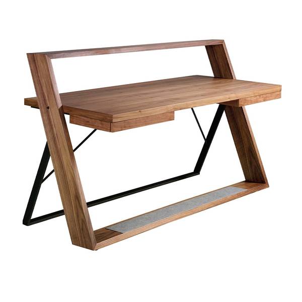 Schreibtisch 3216 Braun - Holzwerkstoff - 176 x 105 x 76 cm