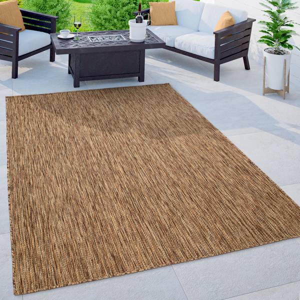 OUTDOORTEPPICH 160/220 cm Venedig 165 Braun - Textil - 160 x 220 cm