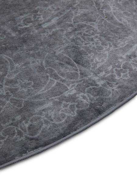 Waschbarer Teppich Miray Creme - Grau