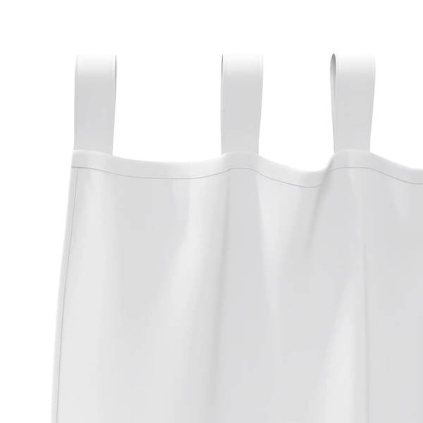 Blackout-Vorhänge 3044628-14 (2er Set) Reinweiß - Tiefe: 225 cm