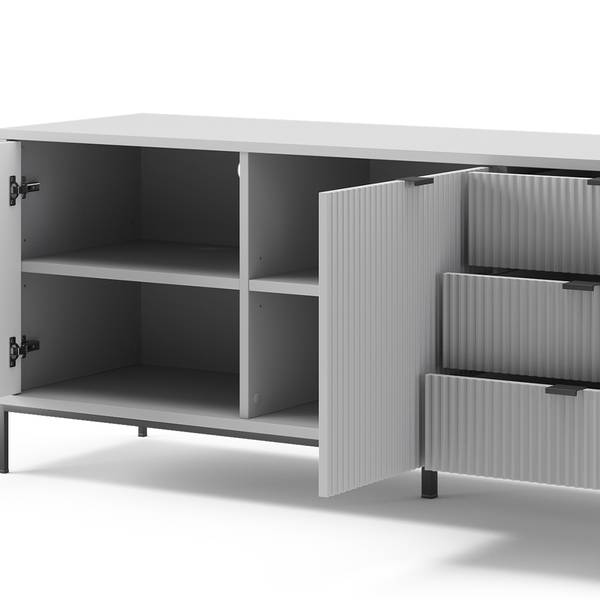 Lowboard Eliza 40426 Grau - 150 x 60 x 42 cm
