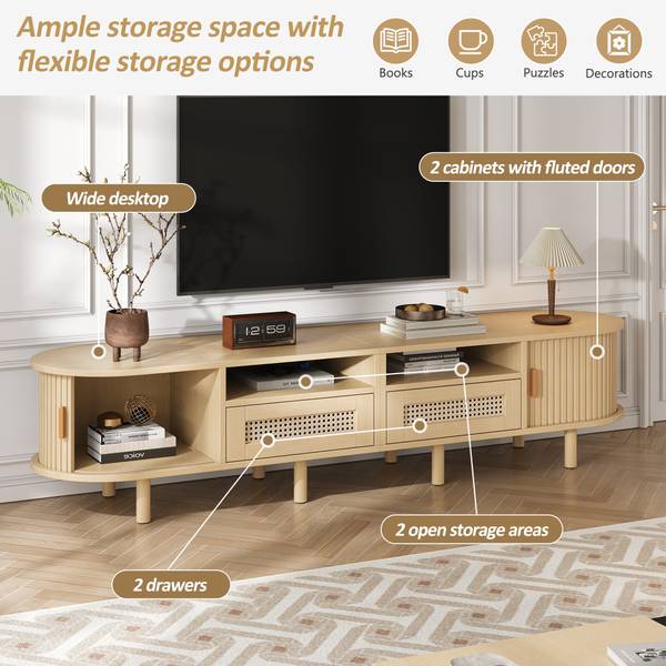 TV-Schrank Coeus Ⅰ Holz