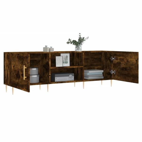 TV-Schrank D283 Raucheiche Dekor