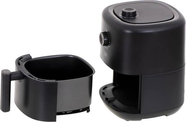 Fritteuse ohne Öl Airfryer 3L AD63 1tlg Schwarz - Metall - 23 x 31 x 29 cm
