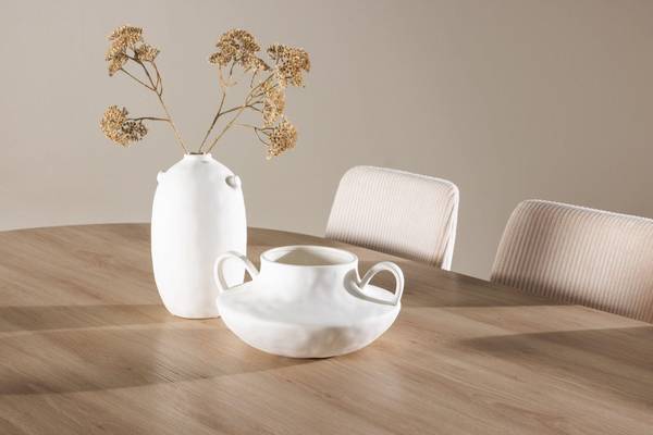 Essgruppe Bootcut + Leone (7-teilig) Braun - Cord - 230 x 76 x 115 cm