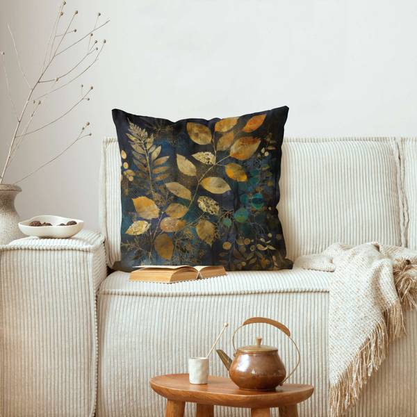 Dekokissen Golden Foliage Modern Glam II kaufen