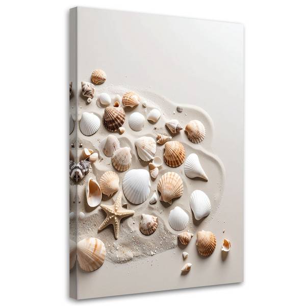 Wandbild Strand 70 x 100 cm