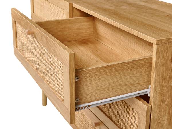 Commode NIVO Marron - Bois manufacturé - 120 x 76 x 42 cm