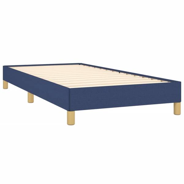 Bettgestell 3016038-2 Blau - Braun - 120 x 200 cm