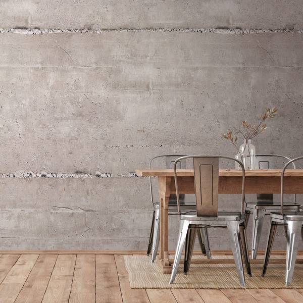 Fototapete 392521-GU Grau - Fleece - 159 x 280 x 1 cm