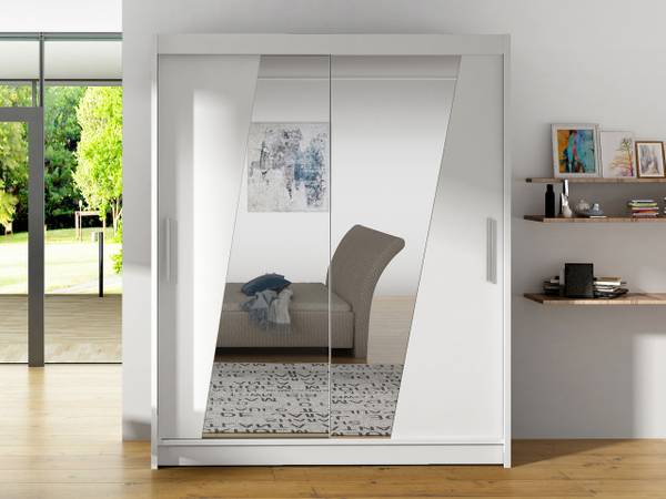 Kleiderschrank Westa 14 Weiß