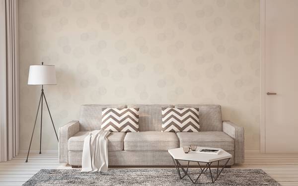 Vliestapete 3156 Wohnzimmer modern Grau - Weiß - Fleece - 53 x 1005 x 1 cm