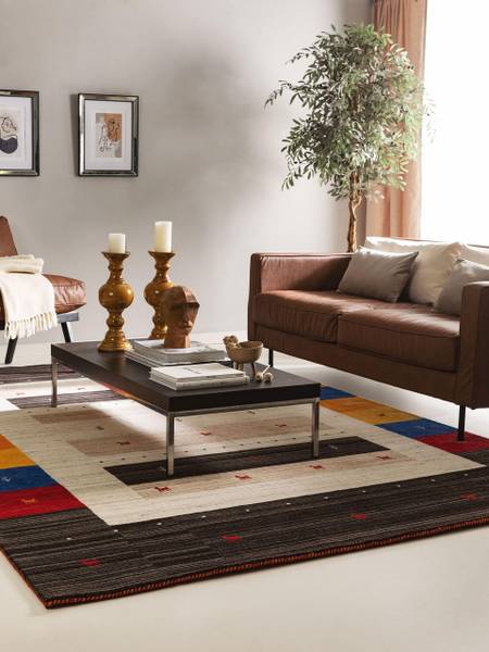 Handgewebter Wollteppich Jamal 160 x 230 cm