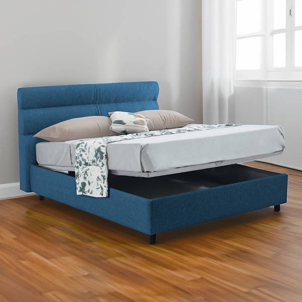 Einzelbett Adalpina Blau