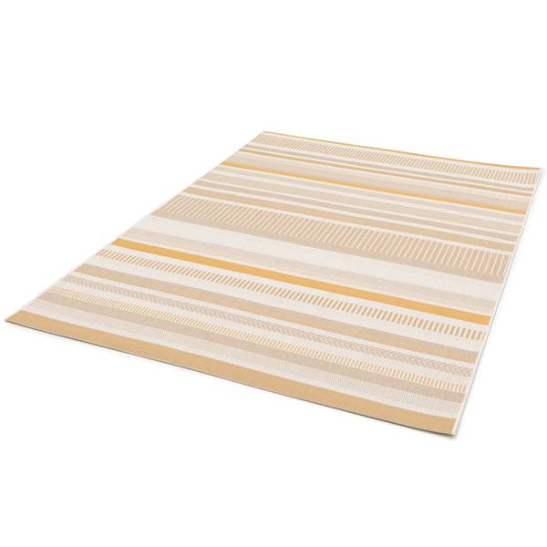 Teppich für drinnen und draußen SOLEA Gelb - Textil - 160 x 230 x 160 cm