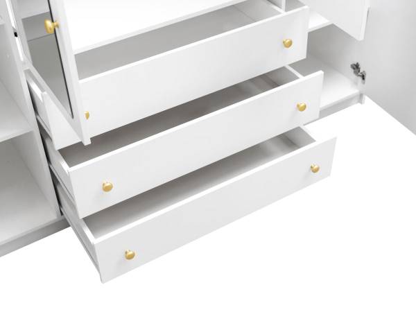 Kleiderschrank LIZANDRO Weiß