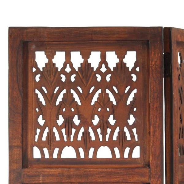 Raumteiler 3er Set D5435 Braun - 120 x 120 cm