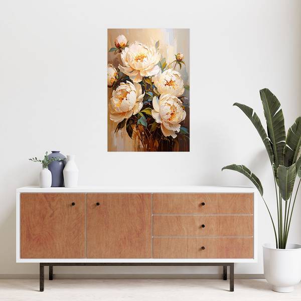 Wandsticker Blume 40 x 60 cm