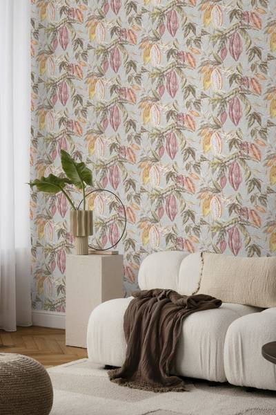 Tapete 640220 Grau - Papier - 53 x 1000 x 53 cm