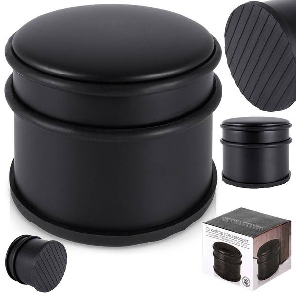 Türstopper 568098 Schwarz - Edelstahl - 9 x 8 x 9 cm