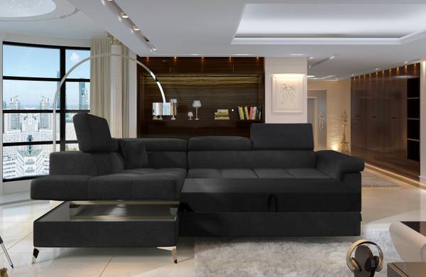 Ecksofa Galano Anthrazit