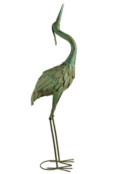 Dekofigur CEDRIC Grün - Metall - 33 x 95 x 20 cm