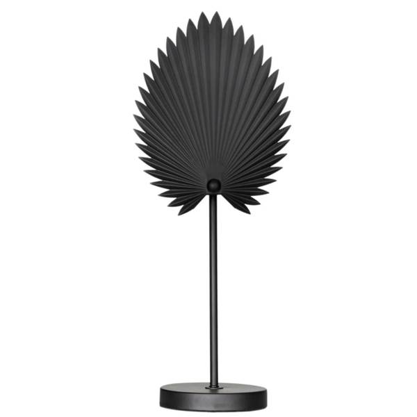 Dekorative Tischleuchte Aruba Schwarz