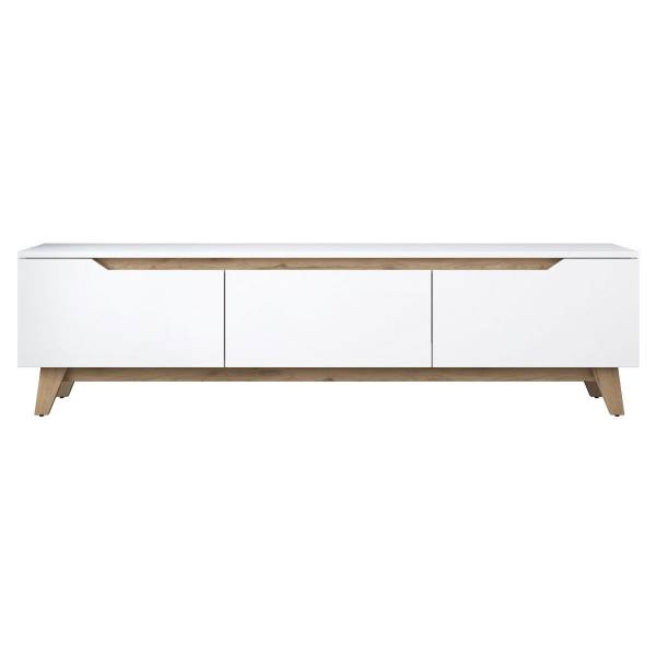 TV-Möbel D1 - 2472 Weiß - Holzwerkstoff - 35 x 49 x 180 cm