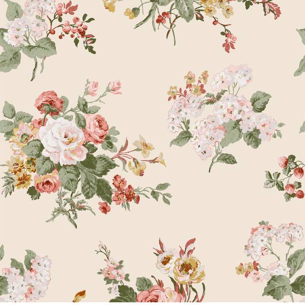 Vliestapete Laura Ashley Summer Palace 10 m x 52 cm