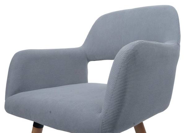 Esszimmerstuhl A50 II (6er-Set) Hellgrau