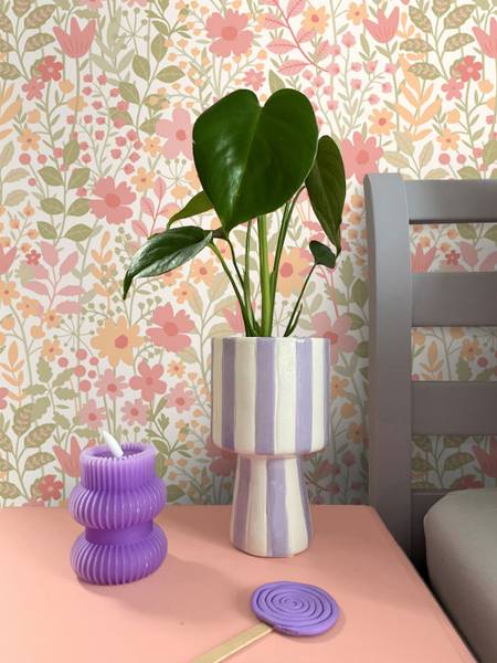Tapete 131939 Pink - Papier - 53 x 1005 x 53 cm