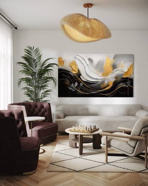 Canvas schilderij Marmer 60 x 40 cm