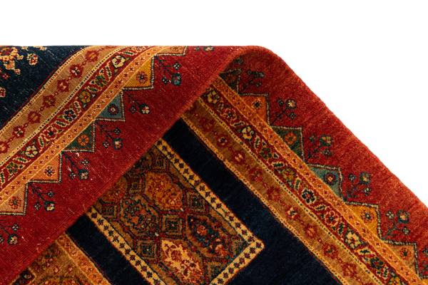 Teppich Kashkuli XXXIV Braun - Wolle - 148 x 1 x 190 cm