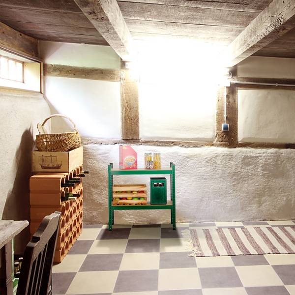 Stellingkast groen met 4 planken bruin - groen - staal - 80 x 156 x 40 cm